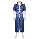 Baldur's Gate Gala blaues Kostüm Set Cosplay Halloween Karneval Outfit